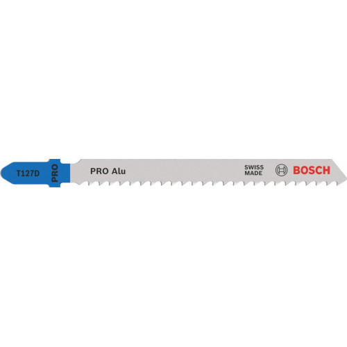 BOSCH Lame de scie sauteuse PRO Alu T127D, 100 mm, 5 pieces 2608631017