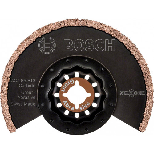 BOSCH Lame segment a concrétion carbure ACZ 85 RT3, 10 Unit. 2608664484