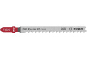 BOSCH Lame de scie sauteuse PRO Plastics PP clean T102D, 100 mm, 5 pieces 2608667444