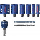 BOSCH Coffret de 9 scies trépans EXPERT Tough Material, 22/25/35/40/51/68 mm 2608900446