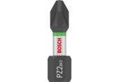 BOSCH Embout PRO Pozidriv Impact, PZ2, 25 mm, Présentoir, 10 x 25 pieces 2607002804