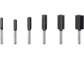 BOSCH Kit de 6 fraises a rainurer droit a emmanchement de 1/4" 2607017467