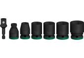 BOSCH PRO Impact Socket Set avec adaptateur, 1/2", Standard, 7 pces 2608003032