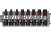 BOSCH Embouts PRO TH Impact T10H, T15H, T20H, T25H (x2), T27H, T30H, T40H, 25 mm, 8 pieces