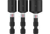 BOSCH Douille PRO Nutsetter Impact, 8 x 50, 10 x 50, 13 x 50 mm, 3 pieces 2608521U64