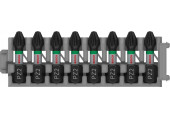 BOSCH Embout PRO Pozidriv Impact, PZ2, 25 mm, 8 pieces 2608522325