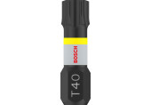 BOSCH Embout PRO Torx Impact, T40, 25 mm, 2 pieces 2608522478