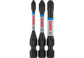 BOSCH Embout PRO PH Impact, PH1 x 55, PH2 x 55, PH3 x 55 mm, 3 pieces 2608522491