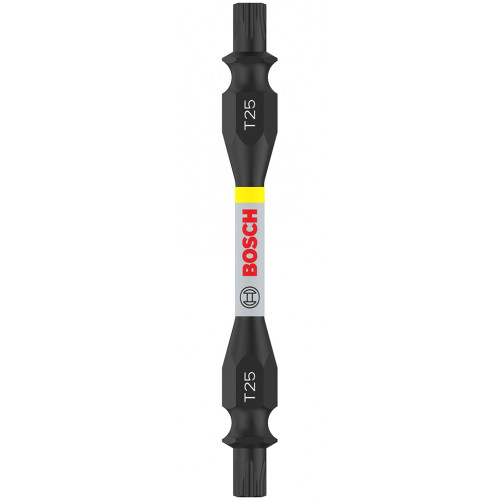 BOSCH Embout double tete PRO Impact avec insert Pick and Click, T25, 65 mm 2608522541