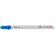 BOSCH Lame de scie sauteuse PRO Alu T127D, 100 mm, 2 pieces 2608668706