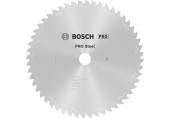 BOSCH Lame de scie circulaire PRO Steel, filaire, 254 x 2,2 x 25,4 mm, T52 2608844867