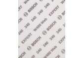 BOSCH Feuille abrasive pour ponçage manuel EXPERT W480 Web 1/4, 115 x 140 mm, G240