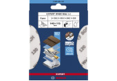 BOSCH Assortiment de feuilles abrasives pour ponçage manuel EXPERT W480 Web 1/4, 6 pieces