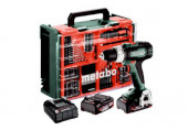 Metabo BS 18 L Set Perceuse-visseuse sans fil (18V 2x2Ah) 614051710