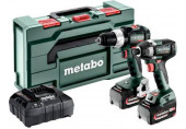 Metabo Combo Set 2.8.8 18 V ( SSD 18 LT 200 BL+SB 18 LT BL+18 V/2x5,2 Ah metaBOX 685200000