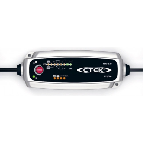 CTEK Chargeur de batterie MXS 5.0 (12V - 0.8A/5A) 56-305 CTEK Chargeur de batterie MXS 5.0 (12V - 0.8A/5A) 56-305