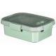 CURVER SMART TO GO 1L Lunch box rectangulaire avec couverts 20x15x7cm menthe 00946-Q19
