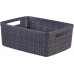 CURVER JUTE S 5L Paniere recyclée 27 x 20 x 11 cm, marron 01904-J28
