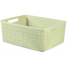 CURVER JUTE M 12L Paniere recyclée 36 x 28 x 15 cm, beige 01905-885