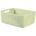 CURVER JUTE M 12L Paniere recyclée 36 x 28 x 15 cm, beige 01905-885