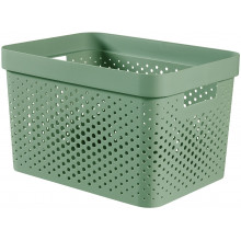 CURVER INFINITY 17L Bac de rangement 36 x 27 x 22 cm, vert 04740-S86