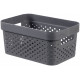 CURVER INFINITY 11L Bac de rangement 36 x 27 x 14 cm, gris foncé 04750-G43