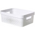 CURVER INFINITY 4,5L Bac de rangement 26 x 18 x 12 cm, blanc 04747-040