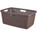 CURVER JUTE 46L Panier a linge 59 x 39 x 26 cm, marron 08091-J28