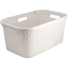 CURVER STYLE 45L Panier a linge 59,2 x 38 x 27 cm, creme 00708-885