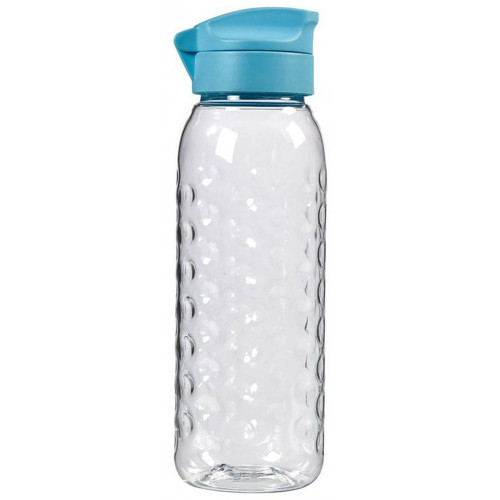 CURVER DOTS 0,45L Bouteille 20 x 6,4 cm transparent/bleu 00280-284