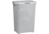 CURVER STYLE 60L Coffre a linge 44,8 x 61,5 x 34,1 cm, gris clair 00707-099