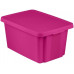 CURVER ESSENTIALS 26L Boite de rangement 34 x 44 x 27 cm rose 00755-437