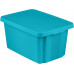 CURVER ESSENTIALS 26L Boite de rangement 34 x 44 x 27 cm bleu 00755-656