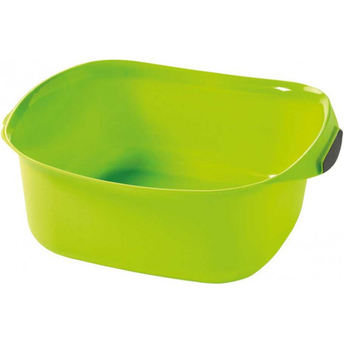 CURVER Cuvette carré avec anses 10 l, vert 02337-590