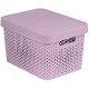 CURVER INFINITY 17L Bac de rangement avec couvercle 36 x 22 x 27 cm rose 04742-X51