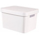 CURVER INFINITY 17L Bac de rangement avec couvercle 36 x 22 x 27 cm blanc 04743-N23