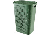 CURVER INFINITY DOTS 59L Coffre a linge 44 x 35 x 60 cm, vert 04754-S86