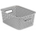 CURVER YOUR STYLE S 4L Boite de rangement 26 x 19 x 10 cm gris 04758-099