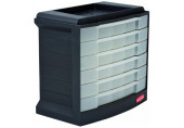 CURVER Organiseur a 6 tiroirs 27 x 29 x 17 cm gris 07752-498