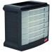 CURVER Organiseur a 6 tiroirs 27 x 29 x 17 cm gris 07752-498