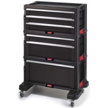 KETER TOOL CHEST Module servante 6 tiroirs 56,5x75x29cm noir 17201228