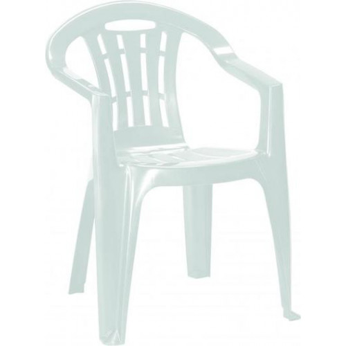 CURVER MALLORCA Fauteuil de jardin, 56 x 58 x 79 cm, blanc 17180335