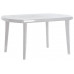 CURVER ELISE Table de jardin 137 x 90 x 73 cm, gris clair 17180054