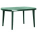 CURVER ELISE Table de jardin 137 x 90 x 73 cm, vert foncé 17180054