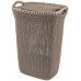 CURVER KNIT 57L Coffre a linge 45 x 61 x 34 cm, marron 03676-X59