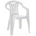 CURVER MALLORCA Fauteuil de jardin, 56 x 58 x 79 cm, gris clair 17180335