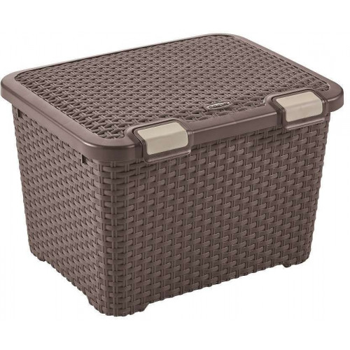 CURVER STYLE 43L Boîte de rangement 49,5 x 39,7 x 33 cm marron 00711-210