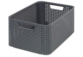 CURVER STYLE M Boite de rangement 38,6 x 17 x 28,7 cm anthracite 03615-308