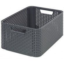 CURVER STYLE M Boite de rangement 38,6 x 17 x 28,7 cm anthracite 03615-308