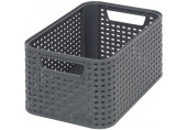 CURVER STYLE S Boite de rangement 28,5 x 13 x 19,4 cm anthracite 03614-308